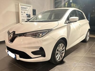 Usata Renault Zoe Zen 52 kW (71 CV) 2020 Bianco Utilitaria