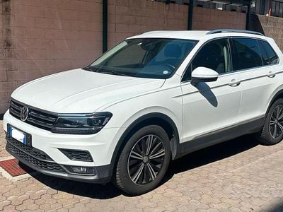 Usata VW Tiguan Executive 150 CV (110 kW) 2018 Bianco SUV