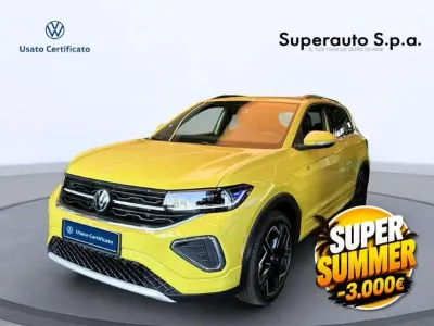 Nuova VW T-Cross R-line Plus 116 CV (85 kW) 2026 Giallo SUV
