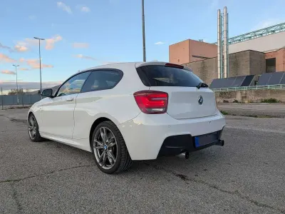 Usata BMW M135 M Performance 320 CV (235 kW) 2013 Bianco Utilitaria
