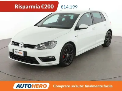 Usata VW Golf VII Edition 110 CV (80 kW) 2016 Bianco Berlina
