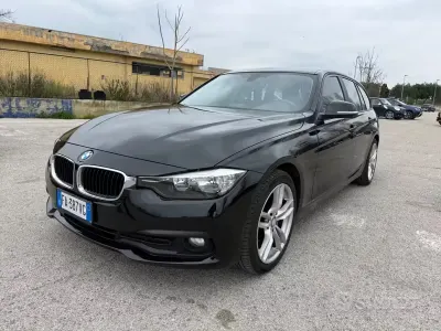 Begagnad BMW 316 Sport Line 116 HK (85 kW) 2015 Svart Kombi