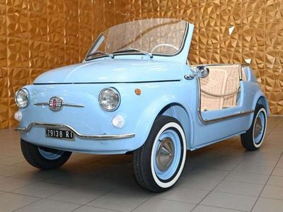 Usata Fiat 500 18 CV (13 kW) 1967 Azzurro glicine/int. vimini Cabrio