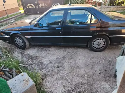Usata Alfa Romeo 164 144 CV (105 kW) 1995 Nero Berlina
