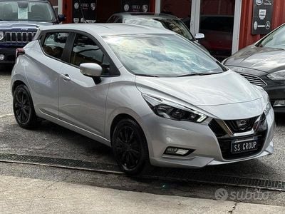 Usata Nissan Micra Tekna 92 CV (67 kW) 2022 Grigio Utilitaria