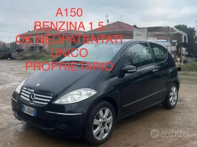 Käytetty Mercedes A150 Elegance 95 HP (69 kW) 2007 Musta Sedan
