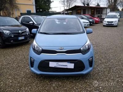 Usata Kia Picanto Style 66 CV (48 kW) 2021 Blu Utilitaria