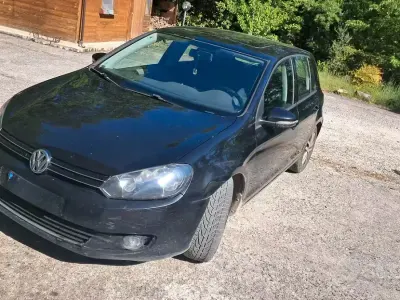Usata VW Golf VI 110 CV (80 kW) 2010 Nero Utilitaria