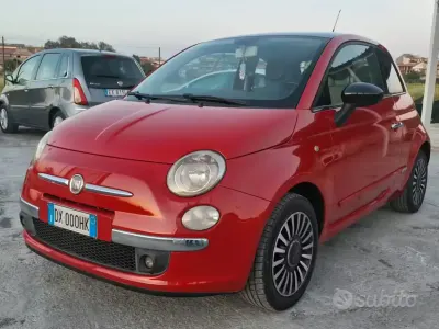 Gebraucht Fiat 500 Lounge 75 PS (55 kW) 2009 Rot Cabrio