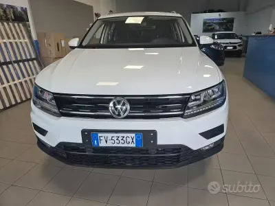 Usata VW Tiguan Advance 150 CV (110 kW) 2019 Bianco SUV