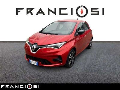 Usata Renault Zoe Life 80 kW (109 CV) 2022 Rosso Utilitaria