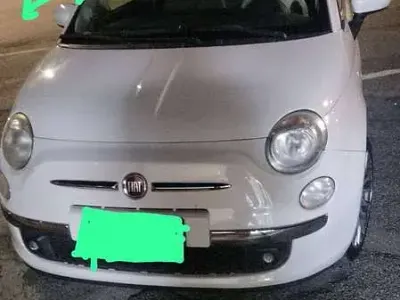 Usata Fiat 500C Lounge 69 CV (50 kW) 2010 Bianco Cabrio