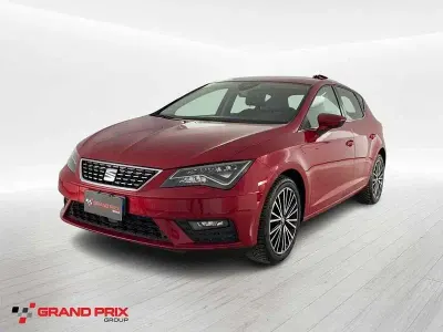 Usata Seat Leon XCELLENCE 131 CV (96 kW) 2019 Rosso Berlina