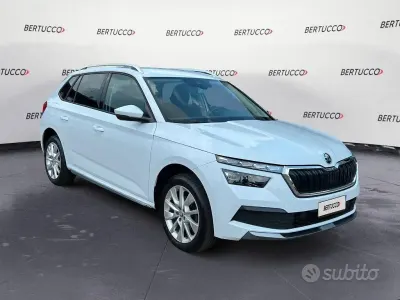 Usata Skoda Kamiq Style 110 CV (80 kW) 2021 Bianco SUV