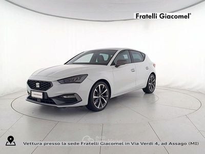 Usata Seat Leon FR 131 CV (96 kW) 2023 Bianco Berlina