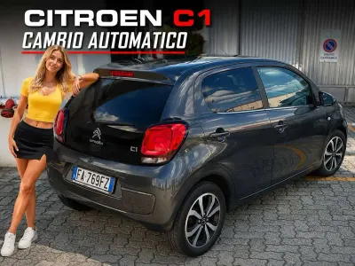 Usata Citroën C1 Shine 72 CV (52 kW) 2019 Grigio Utilitaria
