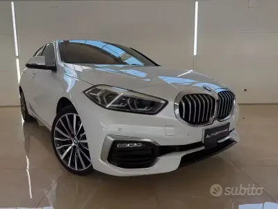 Usata BMW 118 Luxury Line 150 CV (110 kW) 2021 Bianco Berlina