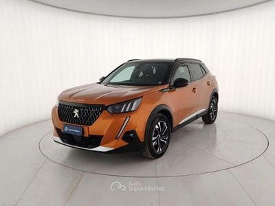 Usata Peugeot 2008 GT-line 102 CV (75 kW) 2020 Arancione metallizzato SUV