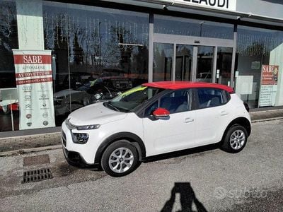 Usata Citroën C3 Shine 83 CV (61 kW) 2021 Bianco Utilitaria