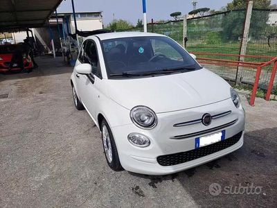 Usata Fiat 500 Lounge 69 CV (50 kW) 2020 Bianco Utilitaria