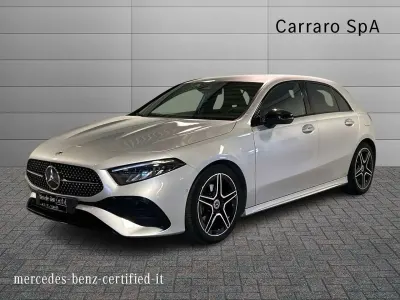 Usata Mercedes A200 Advanced Plus 150 CV (110 kW) 2023 Argento metallizzato Berlina
