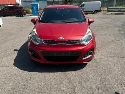 Usata Kia Rio 90 CV (66 kW) 2011 Rosso Berlina