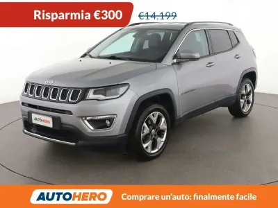 Usata Jeep Compass Limited 140 CV (102 kW) 2018 Argento SUV