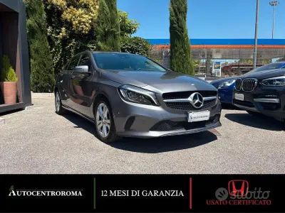 Usata Mercedes A200 136 CV (100 kW) 2017 Grigio Utilitaria