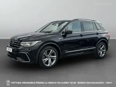 Usata VW Tiguan R-line 150 CV (110 kW) 2023 2t nero perlato SUV