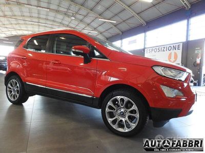 Usata Ford Ecosport Titanium S 125 CV (91 kW) 2018 Rosso(met.) SUV