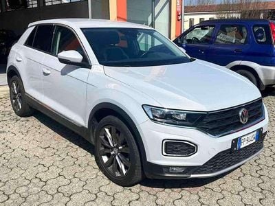 Usata VW T-Roc Advance 150 CV (110 kW) 2018 Bianco SUV