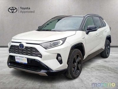 Usata Toyota RAV4 Hybrid Style 178 CV (130 kW) 2020 Bianco SUV