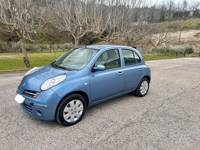 Usata Nissan Micra 86 CV (63 kW) 2008 Blu Berlina