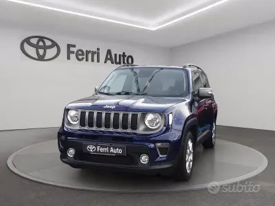 Usata Jeep Renegade Limited 120 CV (88 kW) 2019 Blu SUV