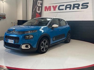 Usata Citroën C3 Shine 75 CV (55 kW) 2017 Blu Berlina
