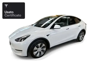Usata Tesla Model Y Long Range AWD 258 kW (351 CV) 2022 Pearl white multicoat SUV