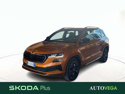 Arancione Usata 2022 Skoda Karoq SportLine SUV | 27.000 € (Cara)
