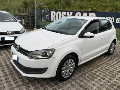 Usata VW Polo Trendline 75 CV (55 kW) 2014 Bianco Berlina