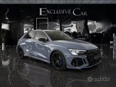 Usata Audi RS3 Design 400 CV (294 kW) 2022 Grigio Berlina