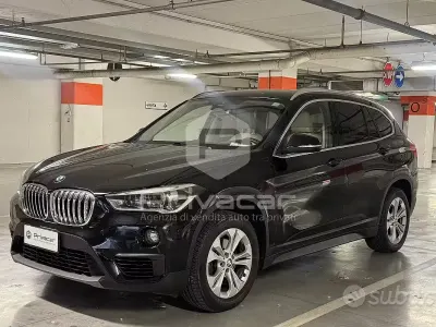 Usata BMW X1 Advantage 140 CV (102 kW) 2017 Nero SUV