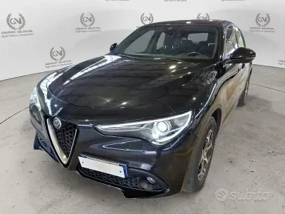 Usata Alfa Romeo Stelvio Super 190 CV (139 kW) 2022 Nero SUV