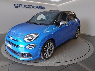 Begagnad Fiat 500X Sport 129 HK (94 kW) 2021 Blå SUV