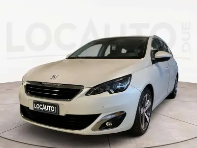 Usata Peugeot 308 SW Allure 120 CV (88 kW) 2015 Bianco Station wagon