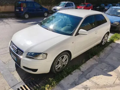 Usata Audi A3 105 CV (77 kW) 2003 Bianco Utilitaria