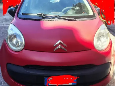 Usata Citroën C1 68 CV (50 kW) 2007 Rosso Utilitaria