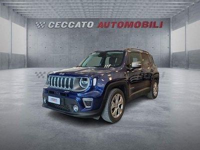 Usata Jeep Renegade Limited 120 CV (88 kW) 2018 Blu SUV
