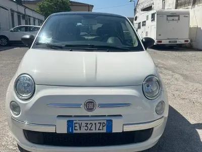 Usata Fiat 500 Lounge 69 CV (50 kW) 2014 Beige Berlina