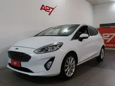 Usata Ford Fiesta Titanium 75 CV (55 kW) 2019 Bianco Utilitaria