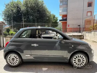 Usata Fiat 500 Lounge 69 CV (50 kW) 2017 Grigio Berlina