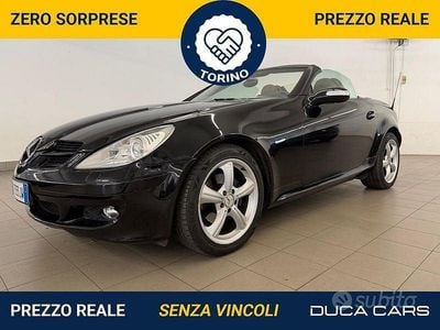 Usata Mercedes SLK200 Edition 163 CV (119 kW) 2005 Nero Cabrio